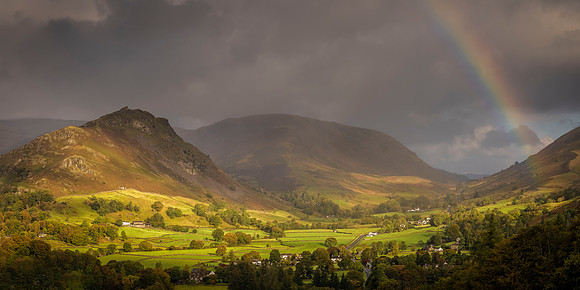 Grasmere Autumn Moods Panorama