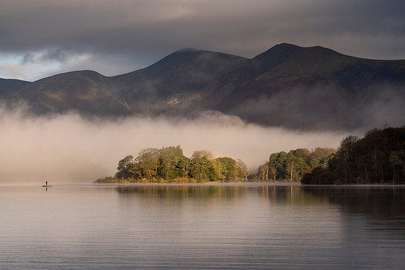 Derwentwater Autumn Mist