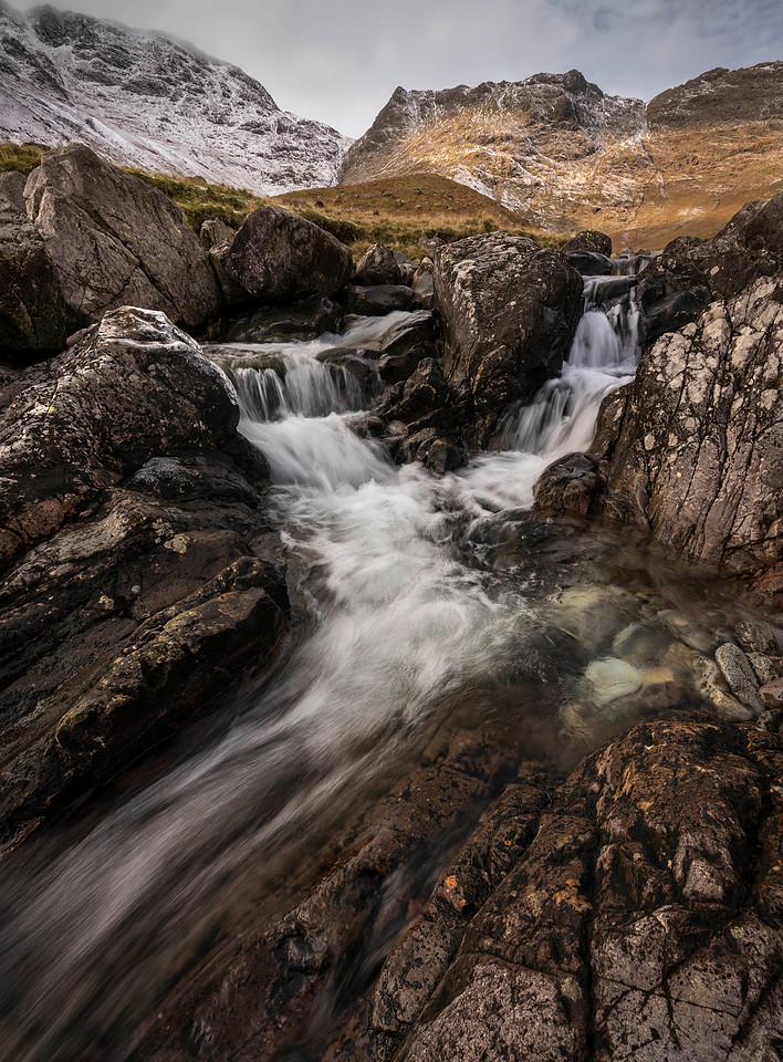 Mickleden Beck Winter Flow