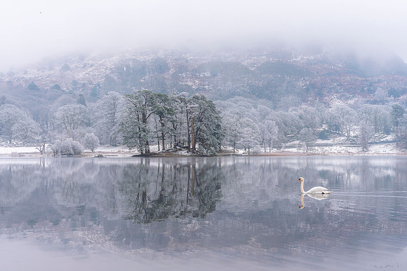 Coniston Water Winter Serene