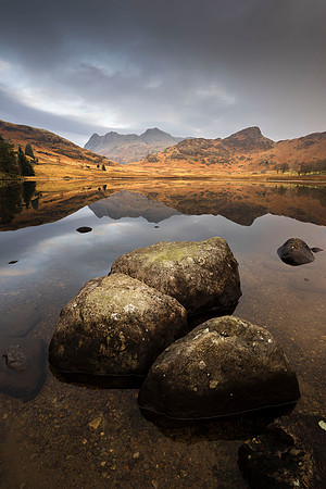Blea Tarn Winter Reflections
