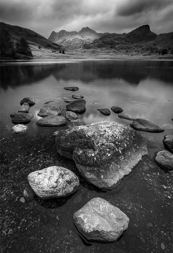 Blea Calm b&w