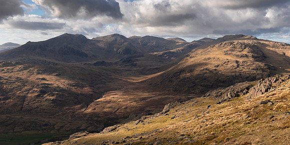 Upper Eskdale and Moasdale Panorama