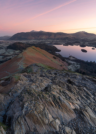 Catbells Winter Sunrise