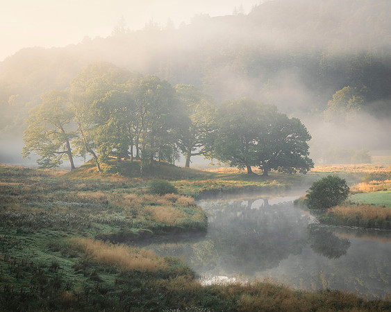 River Brathay Summer Mists