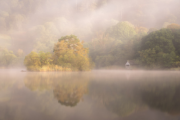 Rydal Boathouse - Clearing Mists