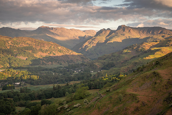 Langdale Pikes - Morning Light
