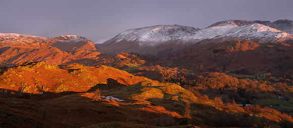 Fire and Ice - Black Fell Panorama
