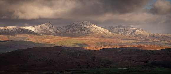 Coniston Fells Winter Mood