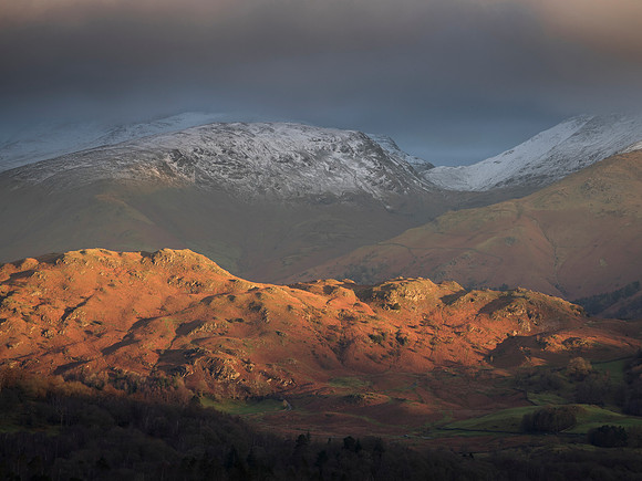 Loughrigg Fell - Winter Light