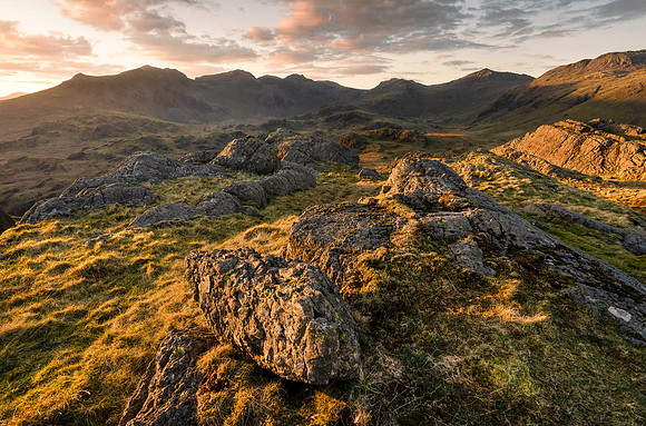 Last Light on Hardknott