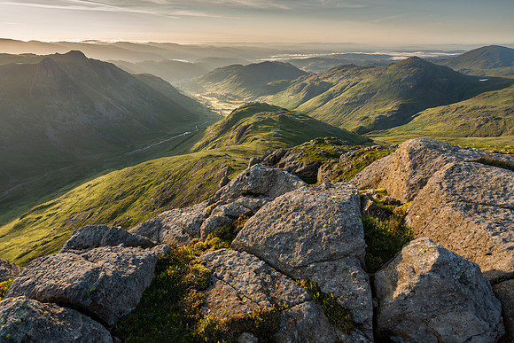 Great Langdale Summer View