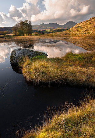 Kelly Hall Tarn Autumn Light